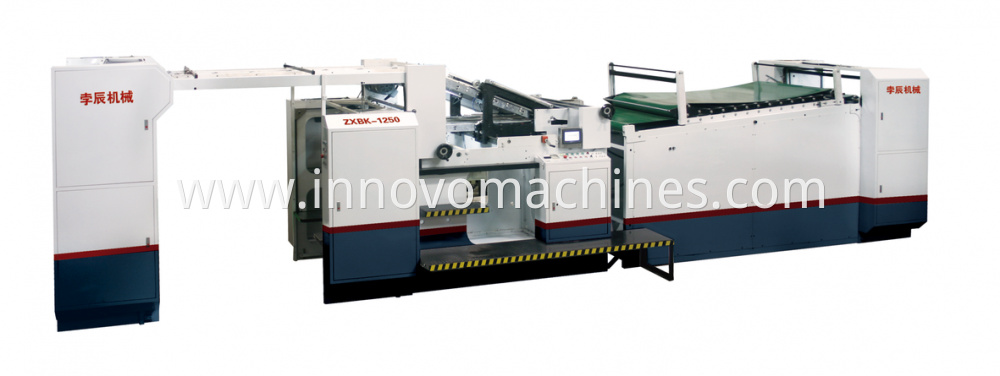 automatic sheet to sheet pasting machine